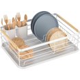 thumbnail image 1 of Kitchen Dish Drainer, Sink Dish Drainer with Utensil Holder and Drip Tray, Kitchen Sink Drying Tray, for a Family of 3-5 People, 1 of 5