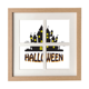 thumbnail image 1 of Marco de pared de escritorio Feliz Halloween Horror Castle 4 aperturas Unbranded 27.8 x 27.8 cm, 1 of 4