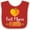 Red and White, variant on Inktastic Fort Myers Florida Orange in Heart Boys or Girls Baby Bib