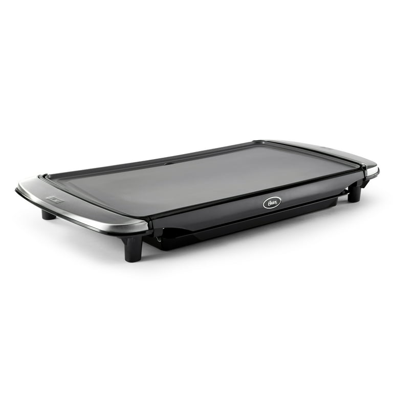 Oster® Electric Griddle - Black/Silver, 10 x 20 in - Fry's Food Stores