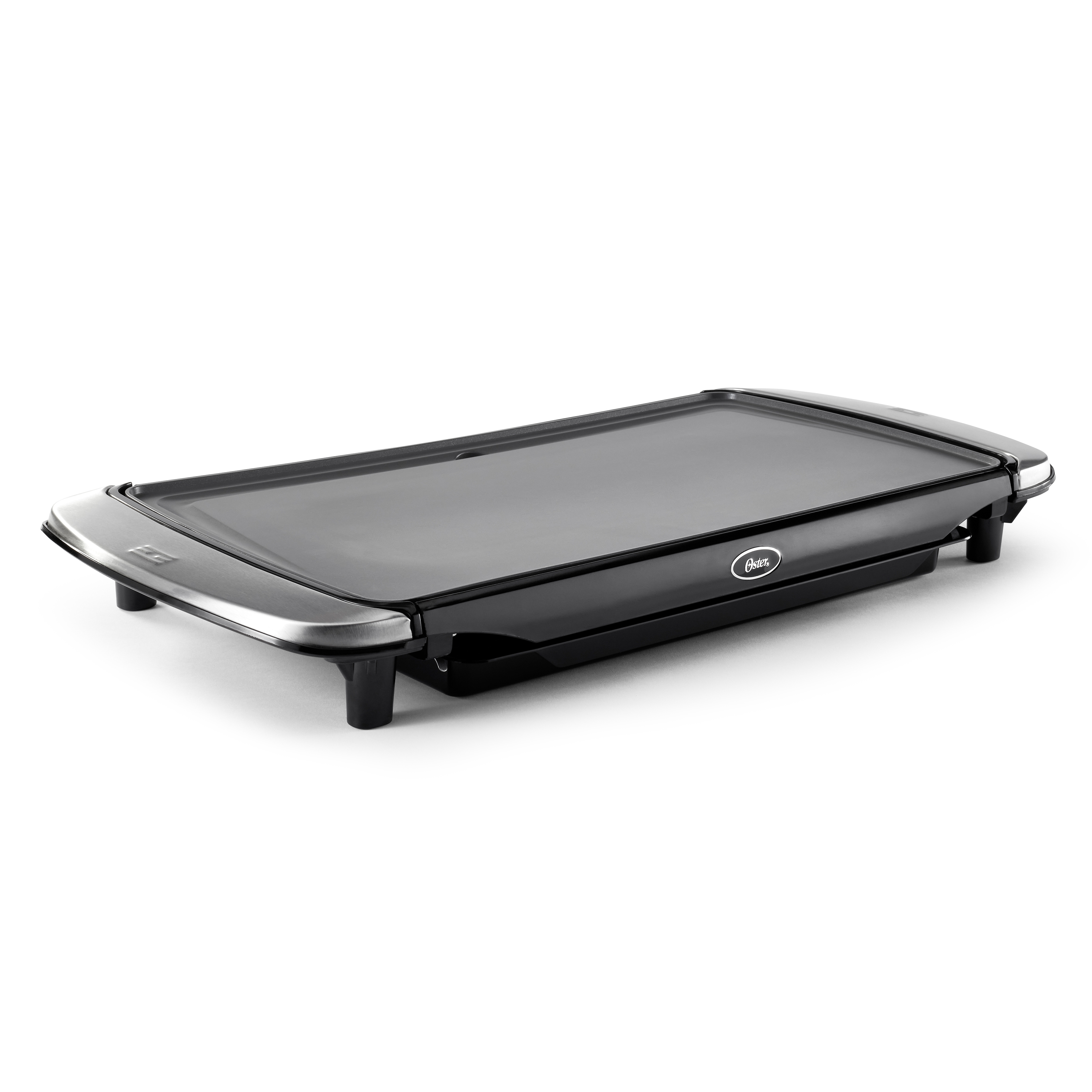 Oster DiamondForce 10-inch x 20-inch Nonstick Electric Griddle with Warming Tray, Black - image 5 of 9