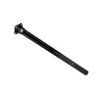 Unique Bargains Bike Suspension Seatpost 27.2x350mm Saddle Post Seats Gloss Black Carbon Fiber