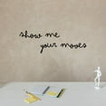 thumbnail image 5 of Handmadetneonsign Show Me Your Moves Metal Wall Art Light, Quote Metal Sign Wall Decor, Quote Metal Decor, 5 of 5