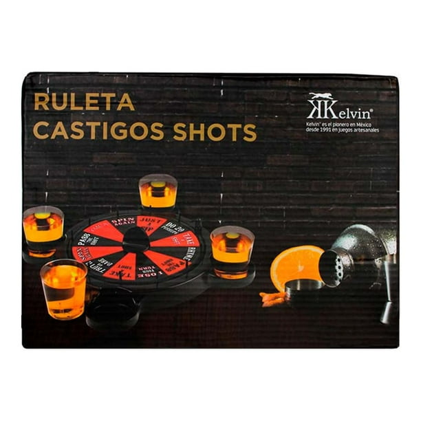 RULETA CASTIGOS SHOTS KELVIN KELVIN JMLC74 Walmart en línea