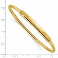 thumbnail image 3 of 14k Yellow Gold Polished Pull Apart Bangle, 3 of 4