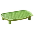 thumbnail image 1 of DimyFew Litter Box Ramp for Kitten and Elderly Cats Accessories Easy to Clean Hollow Green, 1 of 8