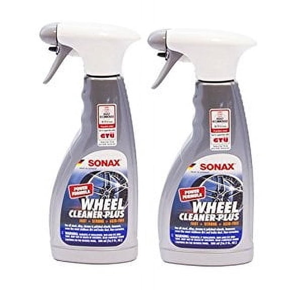 Sonax (230241) Wheel Cleaner Plus - 16.9 fl. oz. TWO Pack