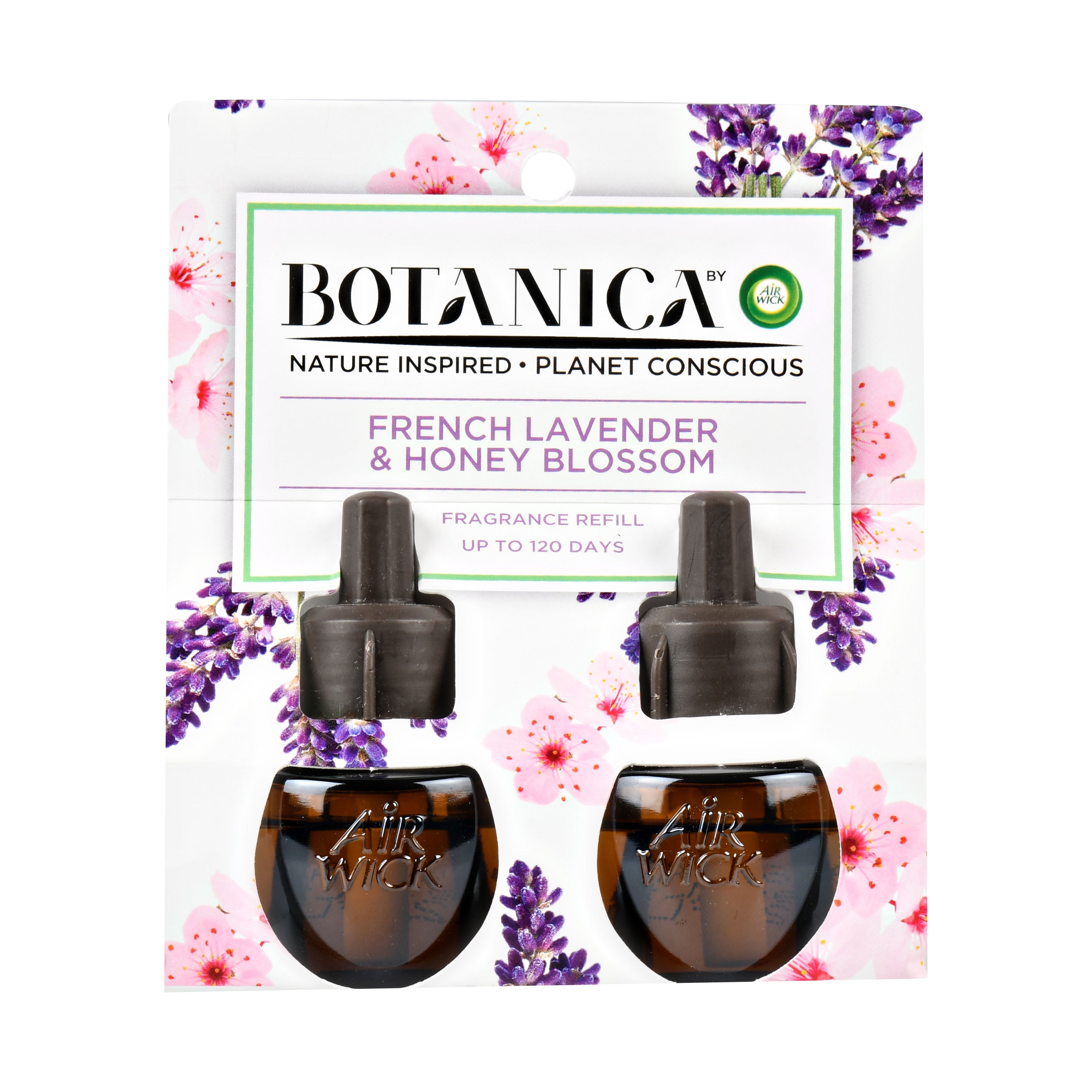 Botanica by Air Wick Plug in Refill, 2ct, French Lavender and Honey