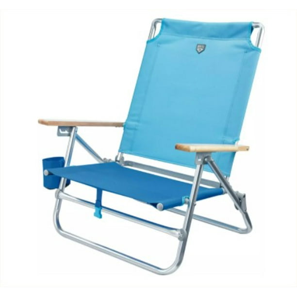 Quest PortaLite 3 Position Beach Chair BLUE