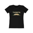 thumbnail image 2 of Womens Thanksgiving Shirt Flowers Shirt Thanksgiving Outfit Fall Shirts Women Thankful Shirts for Women, 2 of 6