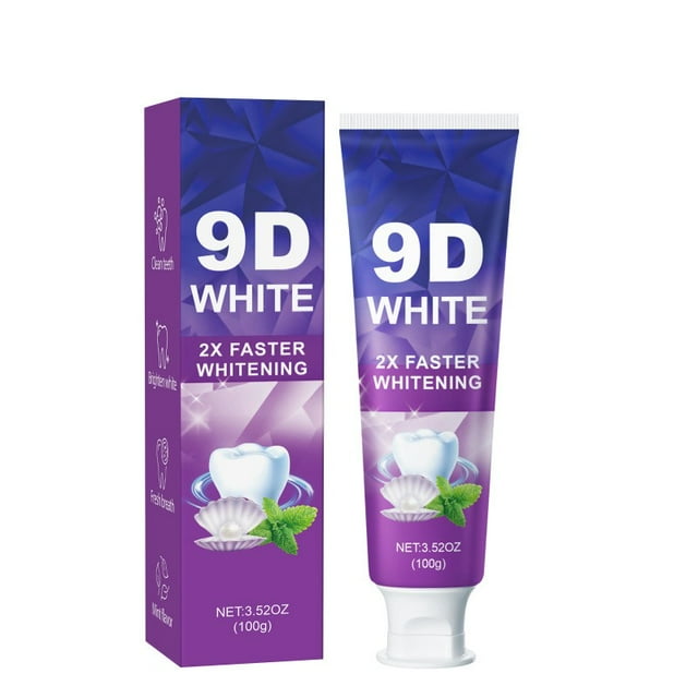 Pisexur Belleza Maquillaje Pasta dental 9D de apatita de fluorocarbono, limpieza, blanqueamiento dental, protección respiratoria.para mujeres y hombres