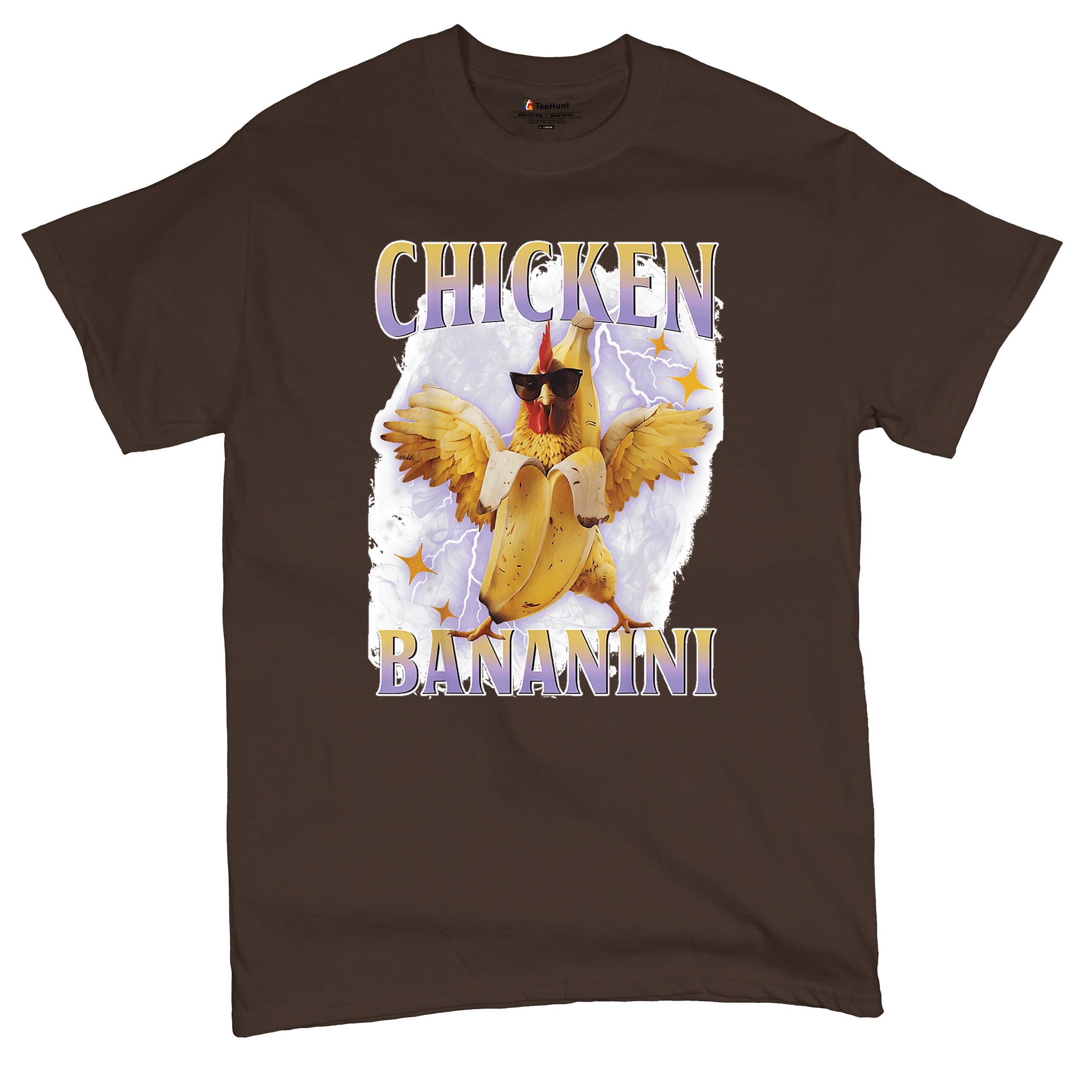Chicken Bananini T-shirt Funny Italian Brainrot Gen Z Alpha Meme