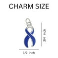thumbnail image 2 of Dark Blue Ribbon Split Style Key Chains, 2 of 2