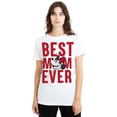thumbnail image 3 of Minnie Mouse  Adult Best Mom Ever T-Shirt, 3 of 6