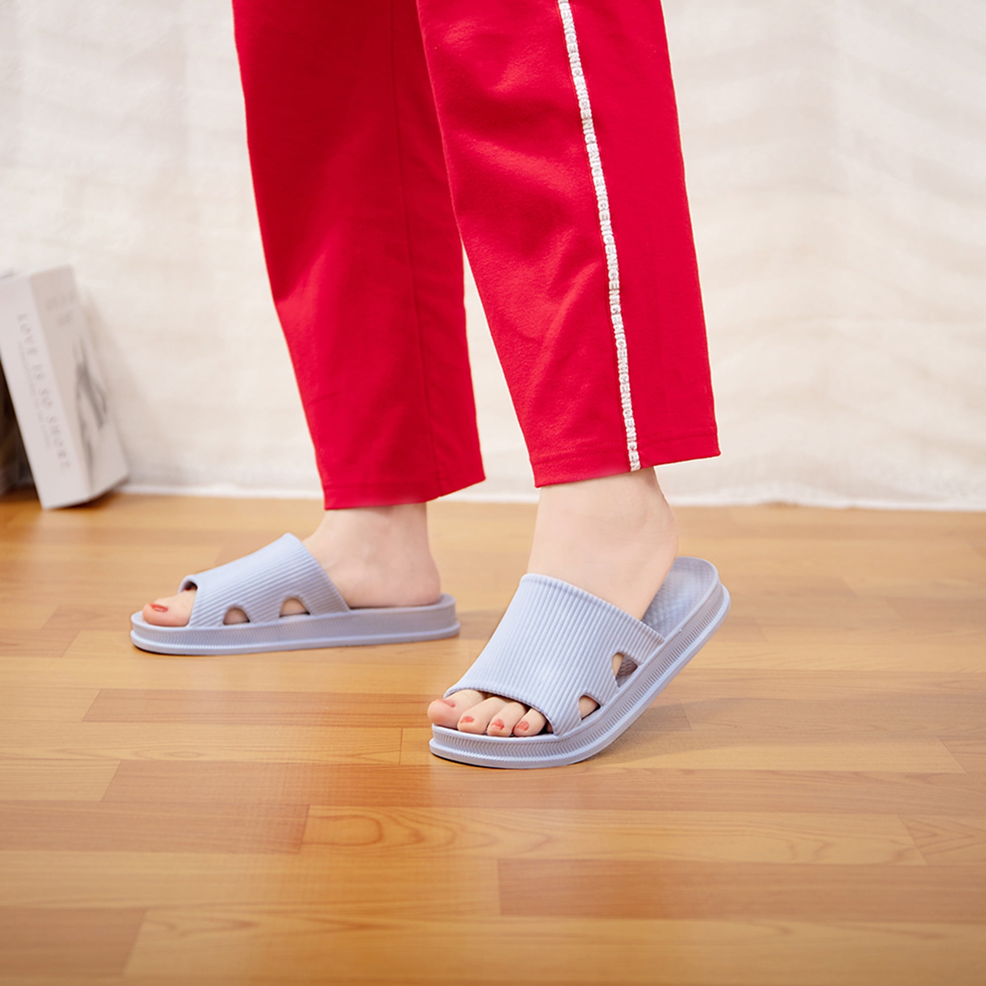 Details about   Warm Cotton Winter Slipper Back Button Soft Plush Shoes Embroidered Sandal Flats 
