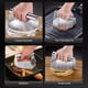 thumbnail image 4 of Prensa de Carne de Hamburguesa de Acero Inoxidable, Prensa de Carne de Hamburguesa Cuadrada Circular, Herramienta de Cocina, Placa de Prensa de Carne, 4 of 5