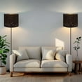 Large Lamp shades Set of 2 Starlight Light Effect Drum Lamp shades 15