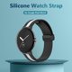 thumbnail image 1 of Correa de muñeca para reloj inteligente con banda de silicona para Google Pixel Watch 2022 (blanco y negro), 1 of 9