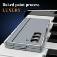 thumbnail image 6 of For Samsung Galaxy Z Fold 5 Case with Screen Protector, Full Body Shockproof Hinge Protective Bumper Rugged Hybrid Luxury Kickstand Phone Case Cover for Samsung Galaxy Z Fold 5, Gray, 6 of 8