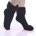 thumbnail image 2 of Women's Fashionable Multi Color Solid Color Comfortable Socks Winter Warm Socks Slipper Socks for Women Grippers Fuzzy Fuzzy Slipper Socks for Women Slipper Socks with Grippers for Women Girls, 2 of 4