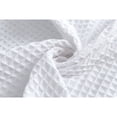 thumbnail image 3 of Imperial Cotton Textured Waffle Shower Curtain in White, 3 of 6