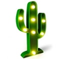 thumbnail image 1 of Bonita luz nocturna LED de cactus para habitación infantil, dormitorio, fiesta, jardín y decoración del hogar (verde)., 1 of 5