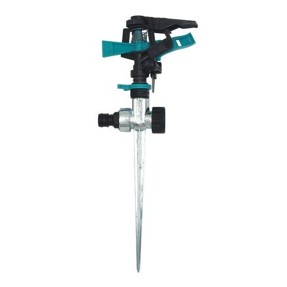 Garden Hose Water Sprinkler for Lawn Rotating Impulse Sprinkler Garden Lawn Grass Watering System Water Hose Spray