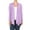 Lilac, variant on MOA COLLECTION Women's Plus Size Solid Casual Long Sleeve Drape Front Open Jacket Cardigan