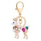 thumbnail image 1 of Llavero con colgante en forma de perro de peluche, llavero de aleación, adorno colgante para bolsa, 1 of 5