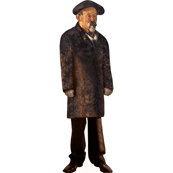 Paul Cezanne Post Impressionist Painter Cardboard Cutout Standee Standup