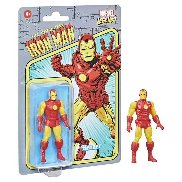 Marvel: Legends Retro 375 Collection Iron Man Kids Toy Action