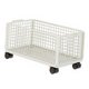 thumbnail image 1 of Carrito de almacenamiento debajo de la mesa, contenedor rodante de hierro, organizador de escritorio, estante, carrito Blanco, 1 of 9