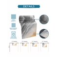 thumbnail image 6 of Gradient Gray Waves Ocean Table Runner 13x60in Non-Slip Cotton Linen Table Runners, Abstract Summer Beach Dresser Scarves TableRunner for Dinner Kitchen Dining Wedding Party, 6 of 9
