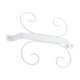 thumbnail image 2 of Advancent Soporte para copas de vino, elegante Color sólido, 4 ganchos, montaje con tornillo, estante para Bar de cocina esmerilado Organizadores de utensilios de cocina Blanco, 2 of 6