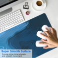 thumbnail image 4 of "Comfort Meets Style: Extra Large Desk Mouse Pad with Non-Slip Rubber Base and Attractive Topographic Pattern - Ideal for Desk Decor Enhancement", 4 of 7