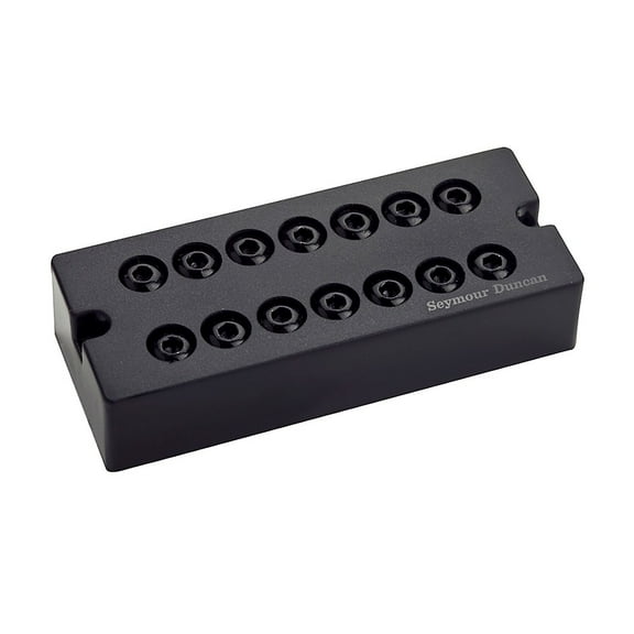 Seymour Duncan SH-8 Invader 7 String Bridge Humbucker Active Mount Soapbar Black