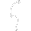 Genuine OE Mitsubishi Center Seat Belt - 7000B205