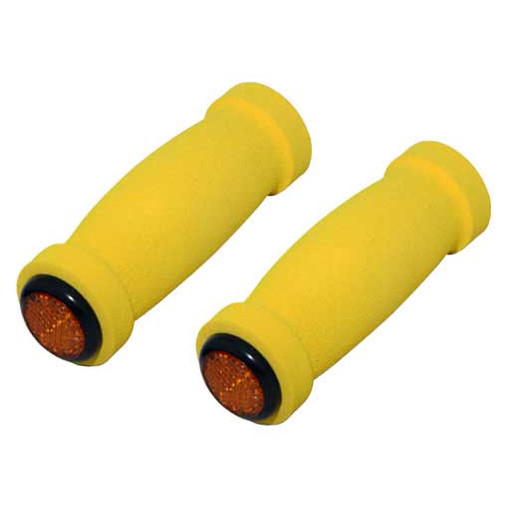 yellow bike handlebar grips