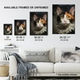 thumbnail image 3 of Maine Coon Cat Animal Portrait Oil Painting Large Wall Art Poster Print Thick Paper 18X24 Inch, 3 of 5