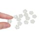 thumbnail image 4 of Botones de costura en forma de flor Uxcell Resina Torx 2 agujeros Botones de manualidades 1/2" 150 Pcs Blanco, 4 of 6