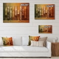 thumbnail image 4 of Designart "The Pillars Islam wall decor I" Islamic Print on Natural Pine Wood, 4 of 5