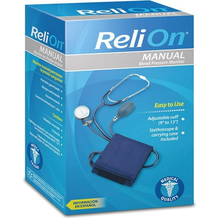 ReliOn Manual Blood Pressure Monitor - Walmart.com
