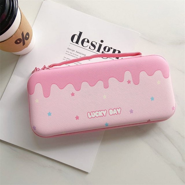 Nintendo Switch Carrying Case, Hard Shell Travel Carrying Box Case for Nintendo Switch/lite/oled with 12 Game Cards Holders