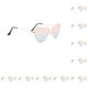 thumbnail image 2 of Gafas de sol Minnieouse corazón Estilo vintage a prueba de sol Rojo azul 10piezas, 2 of 5