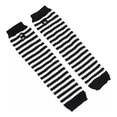 thumbnail image 1 of Guantes Largos Rayados Rayas Sin Dedos Cosplay Kawaii Grunge, 1 of 5