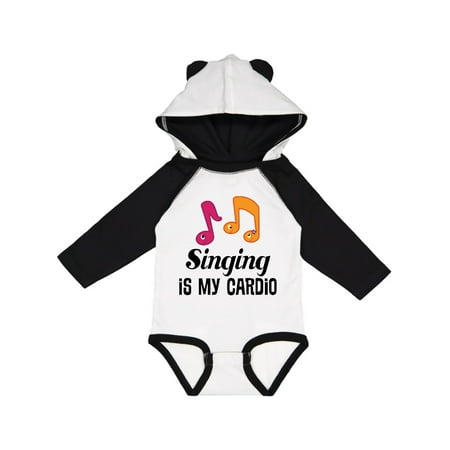 

Inktastic Singing is my Cardio Choir Music Gift Baby Girl Long Sleeve Bodysuit