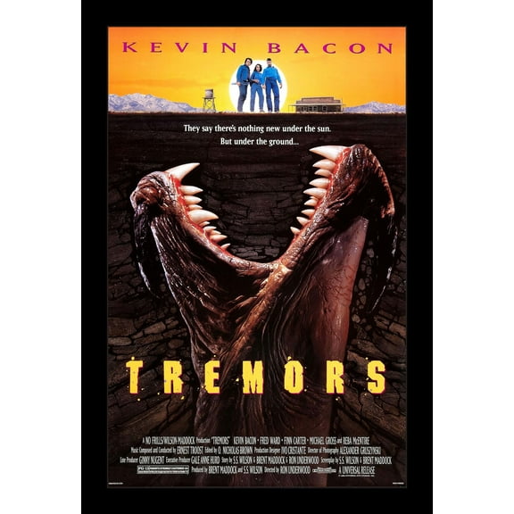 TREMORS - 11x17 Framed Movie Poster