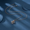 thumbnail image 5 of Rose Heart Necklaces Urn Necklace Cremation Jewelry for Ashes Pendant Jewelry for Women Men Crystal Keepsake Memorial Jewelry Ashes Holder Funeral Loved One, 5 of 7