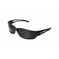 Edge Eyewear Dakura Polarized Mirror Safety Glasses Silver Lens Black Frame 1 pk