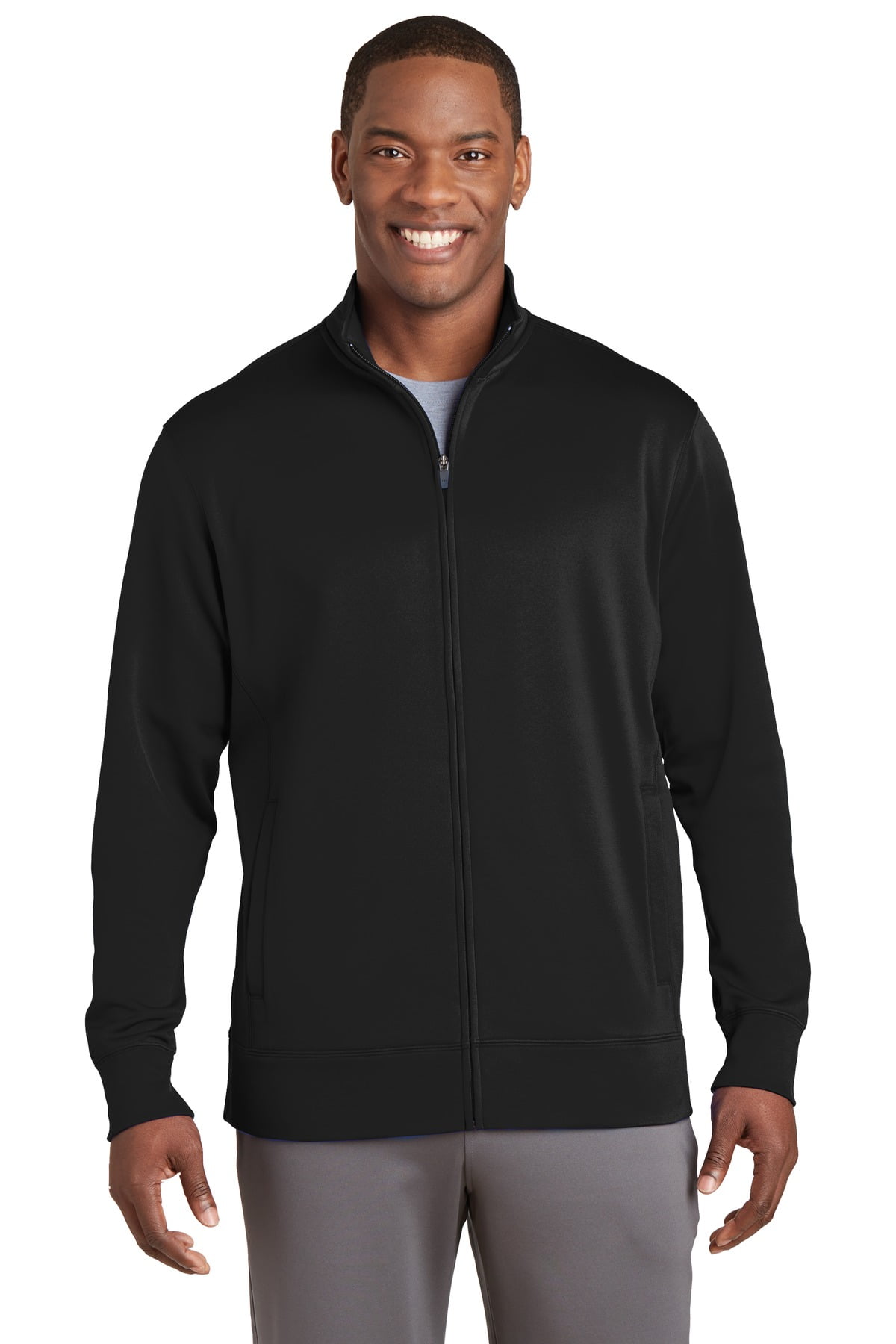 Sport Tek Sport Wick Fleece Full Zip Jacket. ST241 Walmart